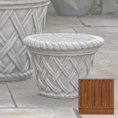 Campania English Weave Planters
