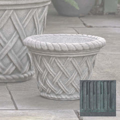 Campania English Weave Planters