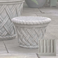 Campania English Weave Planters
