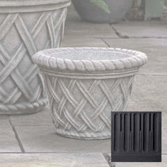 Campania English Weave Planters