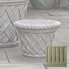 Campania English Weave Planters