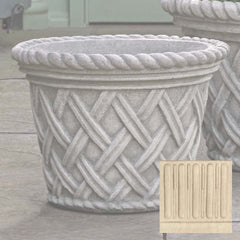 Campania English Weave Planters
