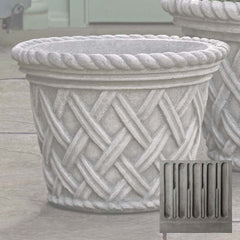 Campania English Weave Planters