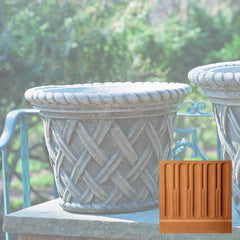 Campania English Weave Planters