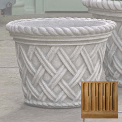Campania English Weave Planters