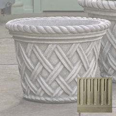 Campania English Weave Planters