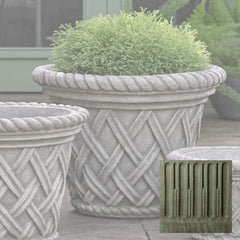 Campania English Weave Planters
