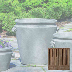 Campania Scroll Handle Planters