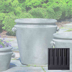 Campania Scroll Handle Planters