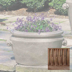 Campania Scroll Handle Planters