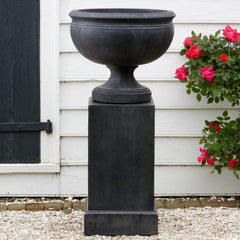 Campania Wburg Plantation Urn W Classic Tall Pedestal
