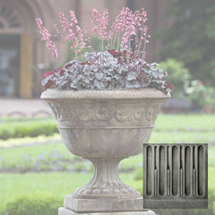 Campania Smithsonian Foliated Scroll Urn