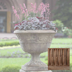 Campania Smithsonian Foliated Scroll Urn