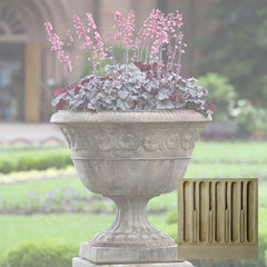 Campania Smithsonian Foliated Scroll Urn