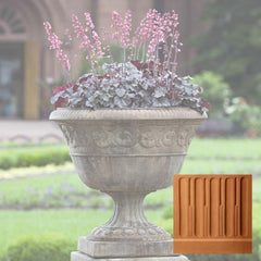Campania Smithsonian Foliated Scroll Urn