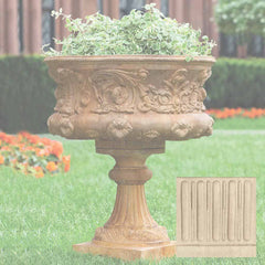Campania Smithsonian Morning Glory Urn (2 pc)