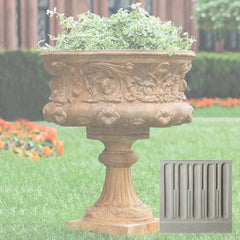 Campania Smithsonian Morning Glory Urn (2 pc)