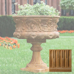 Campania Smithsonian Morning Glory Urn (2 pc)