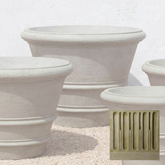 Campania Classic Rolled Rim Planters Large