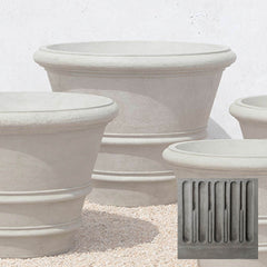 Campania Classic Rolled Rim Planters Large