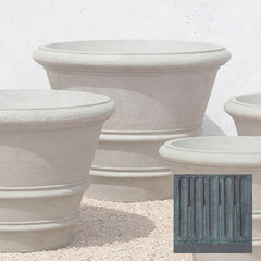 Campania Classic Rolled Rim Planters Large