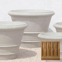 Campania Classic Rolled Rim Planters Large