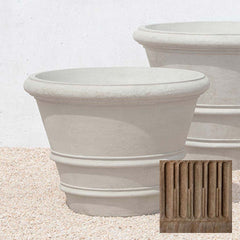 Campania Classic Rolled Rim Planters Large