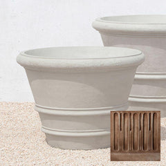 Campania Classic Rolled Rim Planters Large