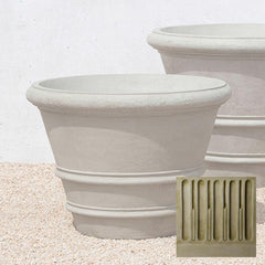 Campania Classic Rolled Rim Planters Large