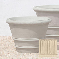 Campania Classic Rolled Rim Planters Large