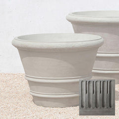 Campania Classic Rolled Rim Planters Large