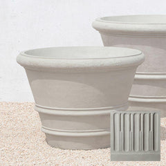Campania Classic Rolled Rim Planters Large