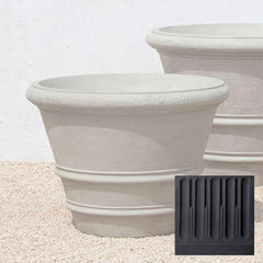 Campania Classic Rolled Rim Planters Large