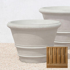 Campania Classic Rolled Rim Planters Large