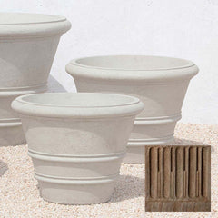 Campania Classic Rolled Rim Planters Large