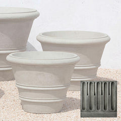 Campania Classic Rolled Rim Planters Large