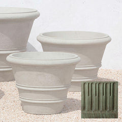 Campania Classic Rolled Rim Planters Large