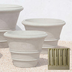 Campania Classic Rolled Rim Planters Large
