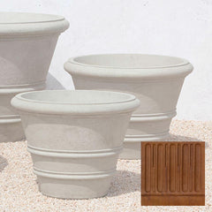 Campania Classic Rolled Rim Planters Large