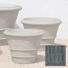Campania Classic Rolled Rim Planters Large