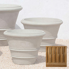 Campania Classic Rolled Rim Planters Large