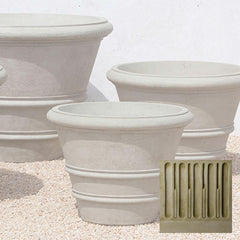 Campania Classic Rolled Rim Planters Large