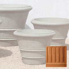 Campania Classic Rolled Rim Planters Large
