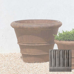 Campania Classic Rolled Rim Planters