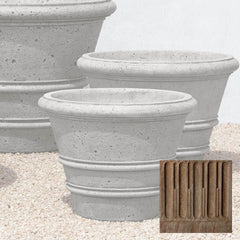 Campania Rustic Rolled Rim Large