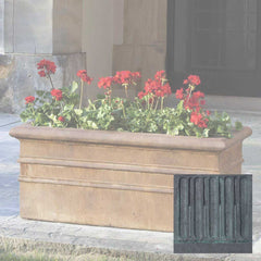 Campania Classic Rolled Rim Window Box