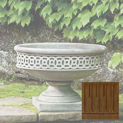 Campania Williamsburg Low Fretwork Urn
