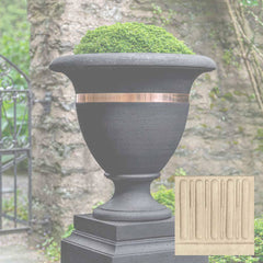 Campania Classic Copper Banded Urn, Large