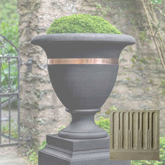 Campania Classic Copper Banded Urn, Large