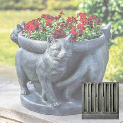 Campania 3 Cats Planter
